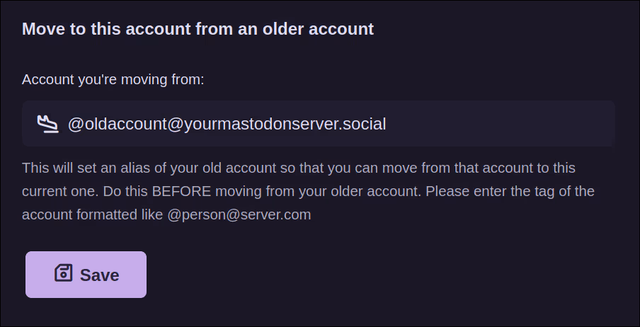 TrashPoss migration page